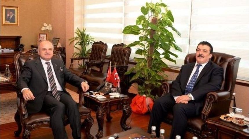 Irak&rsquo;ın Gaziantep Başkonsolosu Koperly, Vali &Ccedil;akacak&rsquo;ı Ziyaret Etti