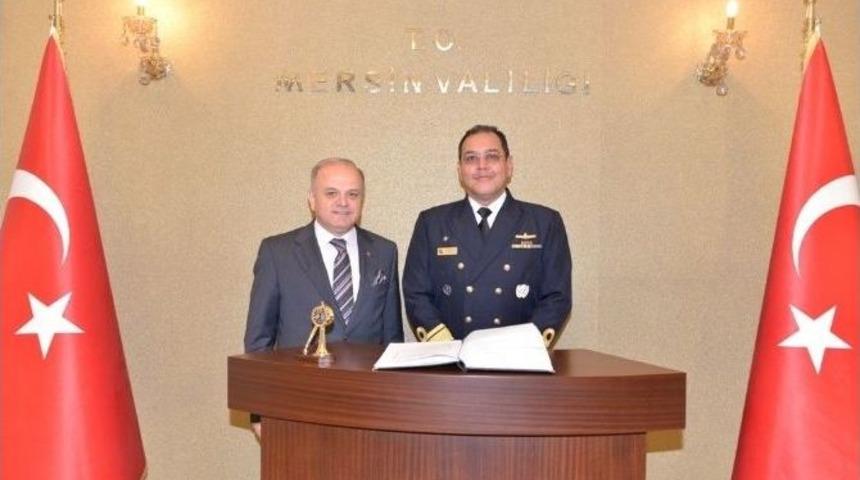 Vali &Ccedil;akacak, L&uuml;bnan Unıfıl Komutanı Brasıl&rsquo;ı Kabul Etti