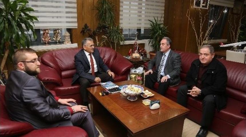 Kayseri Toptan Tedarik&ccedil;iler Derneği&rsquo;nin Melikgazi Ziyareti