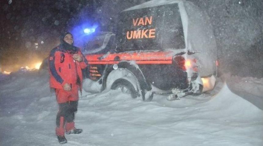 Tuşba&rsquo;da Hasta Kurtarma Operasyonu