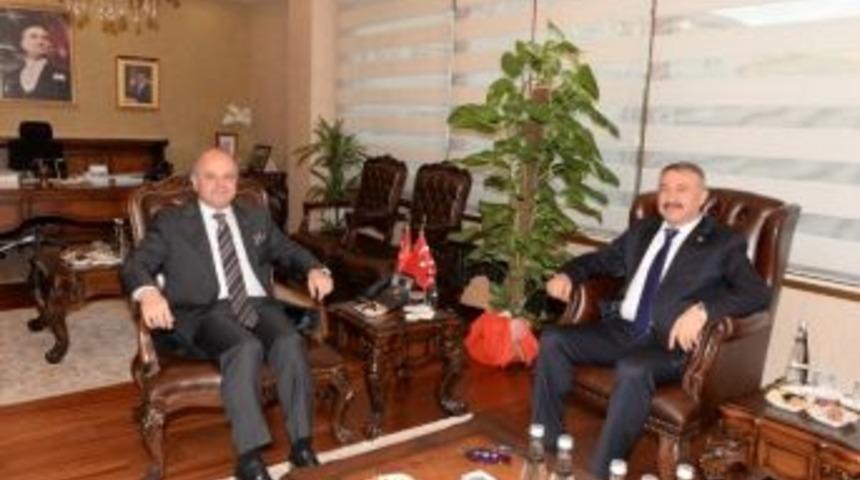 Ak Parti Milletvekili &Ouml;zkan, Vali &Ccedil;akacak&rsquo;ı Ziyaret Etti