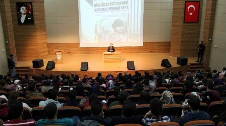 Diriliş Ertuğrul Dizisinin Tarih Danışmanı Prof. Dr. Feridun M. Emecen &Ouml;ğrencilerle Buluştu