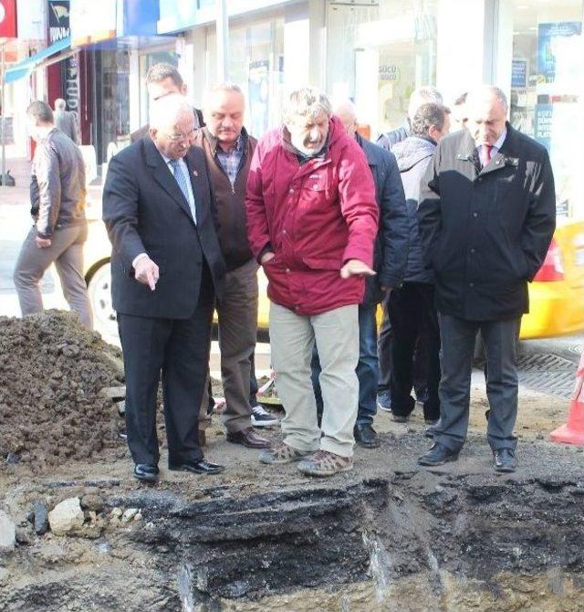 Tekirdağ’da Yağmur Suyu Ve Kanalizasyon Bağlantısının Açılışı Yapıldı