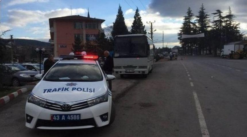 Y&uuml;k Ve Yolcu Taşıyan Ara&ccedil;lar Denetlendi