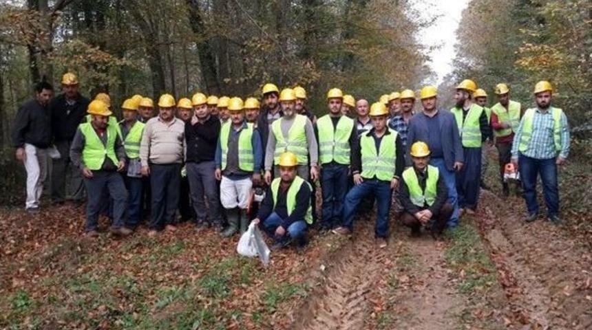 K&ouml;yl&uuml;lere Ağa&ccedil; Kesim Teknikleri &Ouml;ğretildi