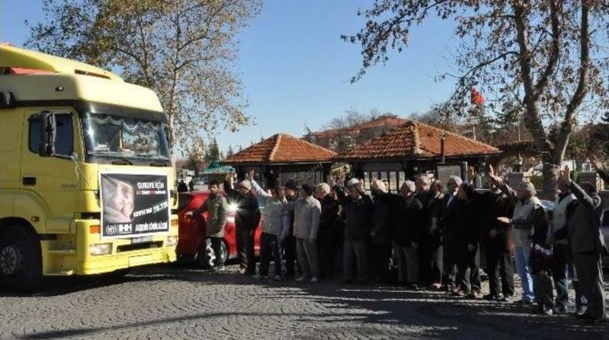 Akşehir İhh&rsquo;dan Suriye&rsquo;ye Yardım