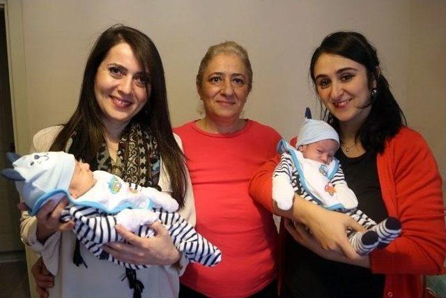 İkizlere Belediyeden “hoş Geldin Bebek” Sürprizi