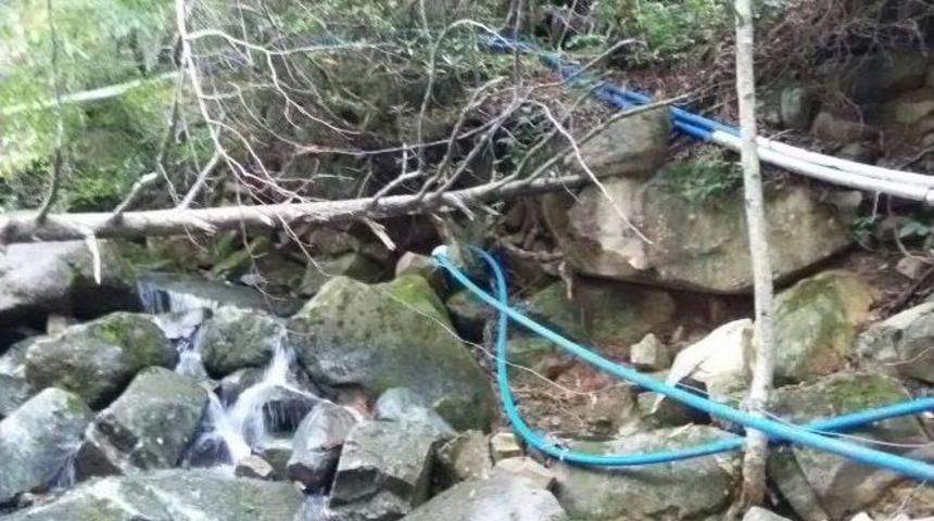 Rize&rsquo;nin &Ccedil;ayeli İl&ccedil;esinin K&ouml;ylerinde Temiz İ&ccedil;me Suyu Sorunu