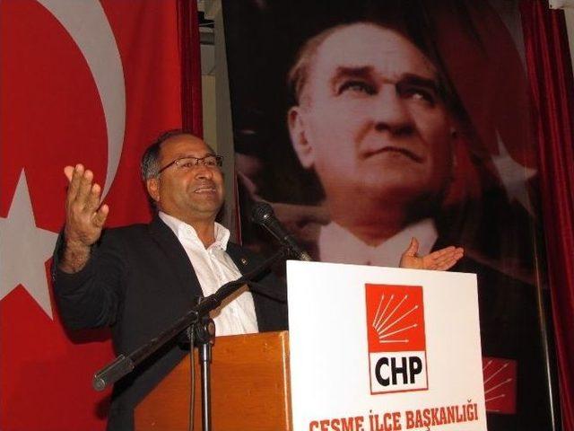 Çeşme Chp’de Ekrem Oran Güven Tazeledi