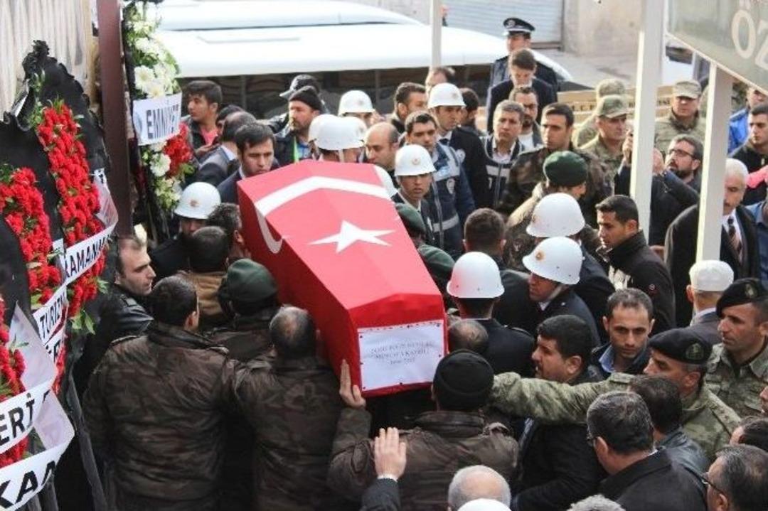 Kahramanmaraş Şehidini Uğurladı