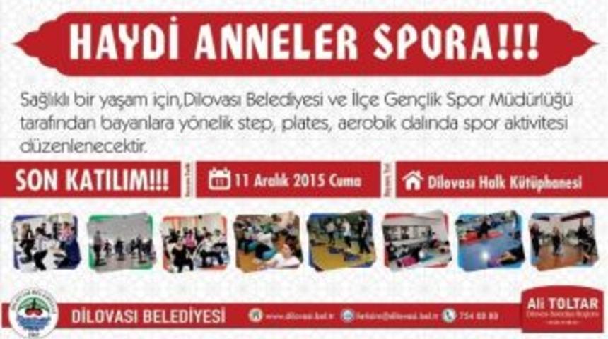 Dilovası Belediyesi’nden Annelere Spor İmkanı