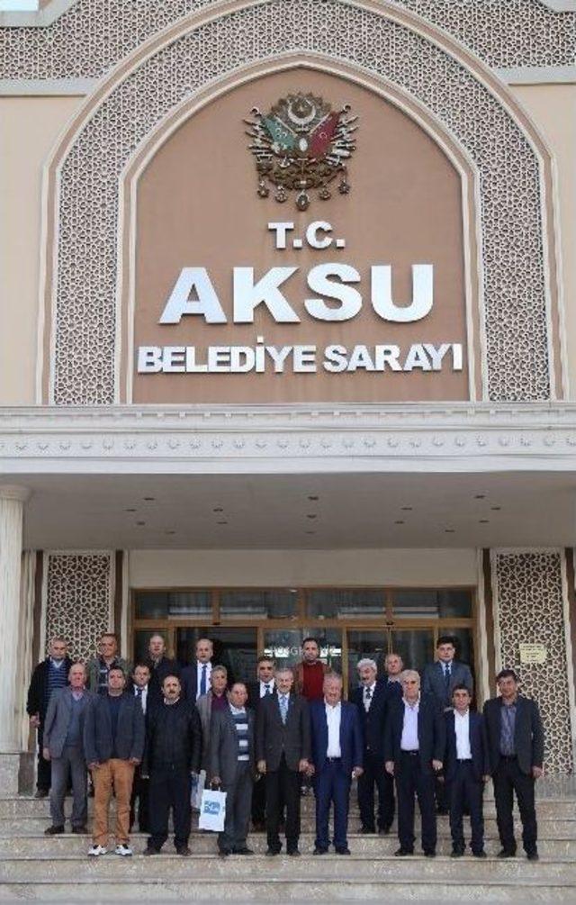 Kardeş Belediye’den Aksu Belediyesi’ne Ziyaret