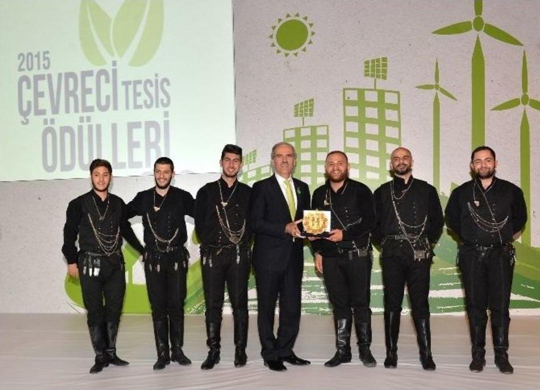 T&uuml;rkiye&rsquo;nin &Ccedil;evreci Tesisleri &Ouml;d&uuml;llendirildi