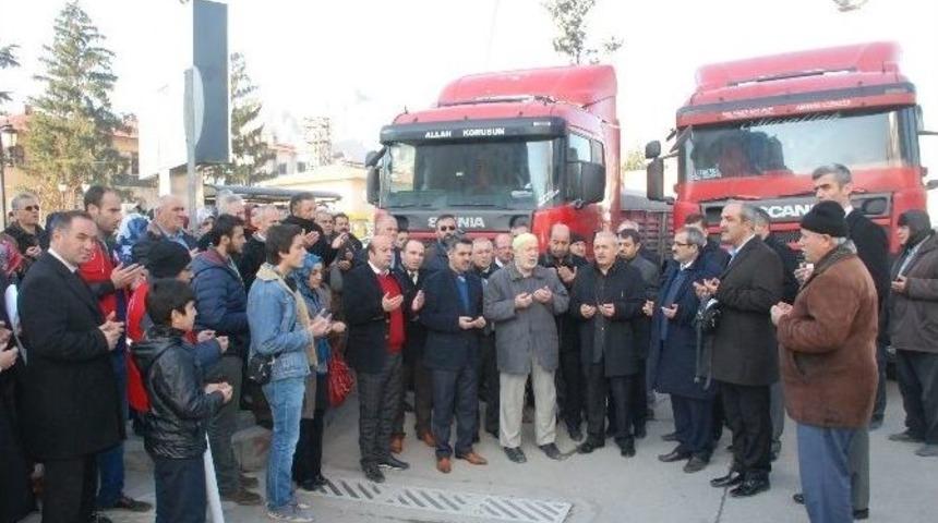 Tokat&rsquo;tan Bayırbucak T&uuml;rkmenlerine Un Yardımı