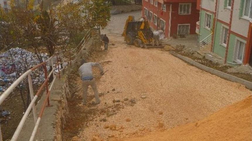 Belediyeden Parke Taşı D&ouml;şemesi