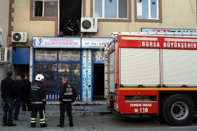 Bursa’da Korkutan Yangın