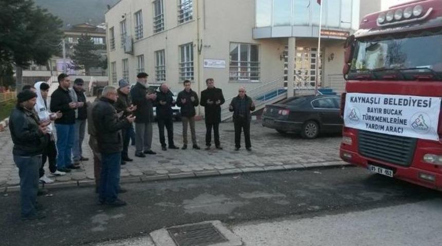 Kaynaşlı&rsquo;dan T&uuml;rkmenlere Yardım Eli