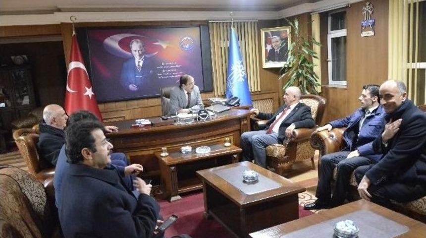 Milletvekili Ilıcalı&rsquo;dan, Başkan Bulutlar&rsquo;a Teşekk&uuml;r Ziyareti