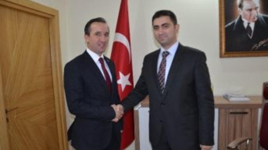 Belediye Başkanı U&ccedil;ar Kaymakam &Ccedil;iğdem&rsquo;i Ziyaret Etti