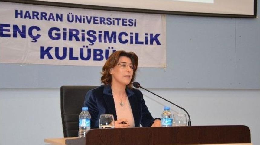 Urfalı İş Kadını Tecr&uuml;belerini &Ouml;ğrencilerle Paylaştı