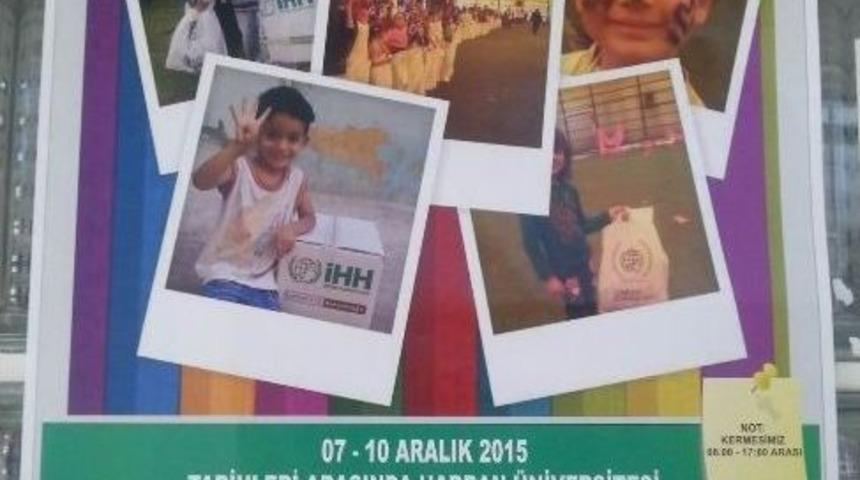 İhh Harran &Uuml;niversitesinde Kermes A&ccedil;tı