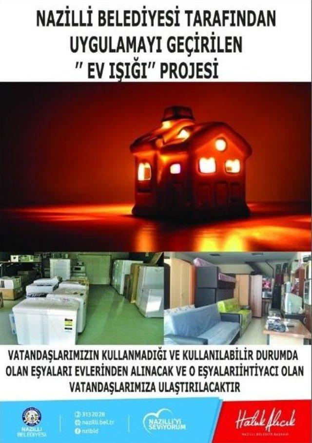 Nazilli’de Ev Işığı Projesi Işık Saçacak