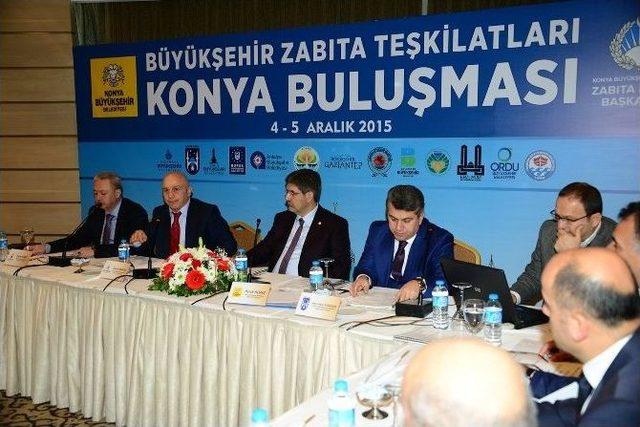 Zabıta Daire Başkanları “belediye Zabıta Çalıştayı”nda Buluştu