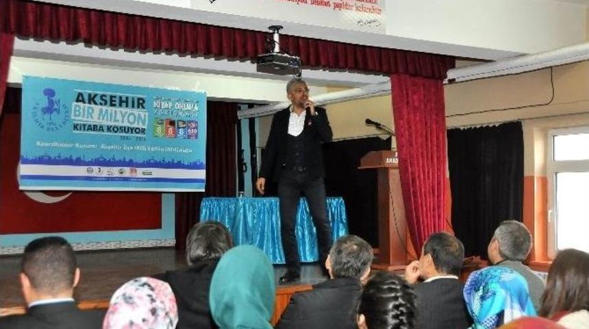 Akşehir&rsquo;de Yazar &Ouml;ğrenci Buluşmaları Başladı