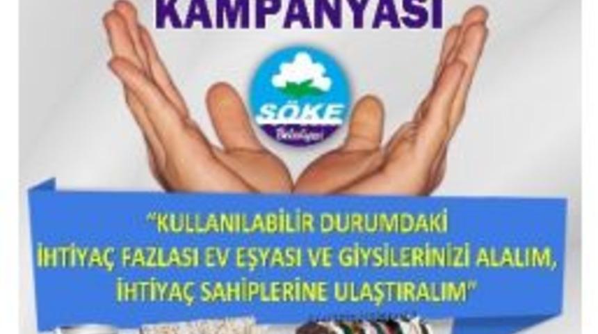 S&ouml;ke Belediyesi&rsquo;nden Eşya Ve Giysi Kampanyası