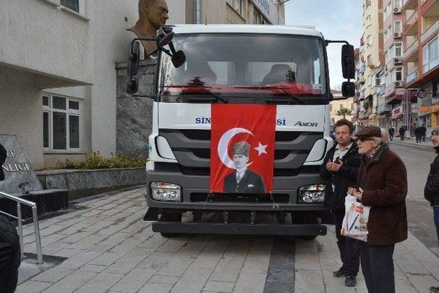 Sinop Belediyesi Araç Filosunu Büyütüyor