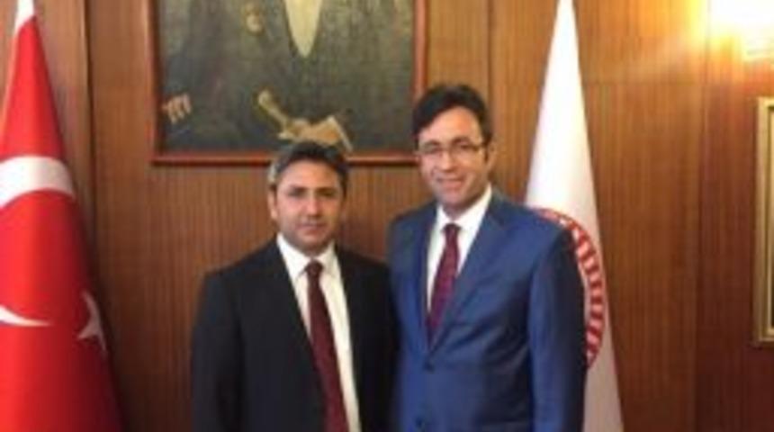 Başkan Korkut&rsquo;tan, Ahmet Aydın&rsquo;a Tebrik Ziyaretti