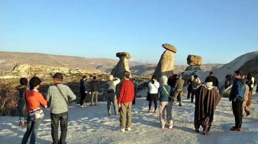 Kapadokya B&ouml;lgesini 11 Ayda 2 Milyon 563 Bin Yerli Ve Yabancı Turist Ziyaret Etti