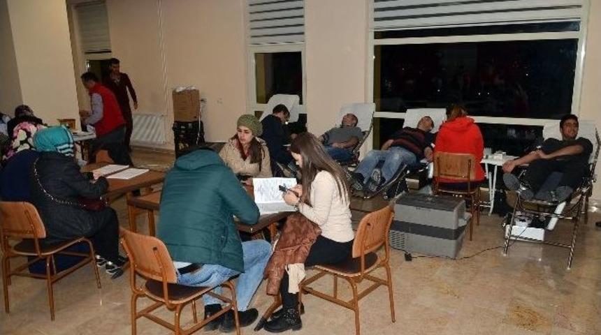 Kyk Osmancık &Ouml;ğrenci Yurdunda Kan Bağışı