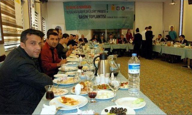 ‘iş Kazası Kader Değildir’ Projesinin Tanıtım Toplantısının 2. Bölümü Yapıldı