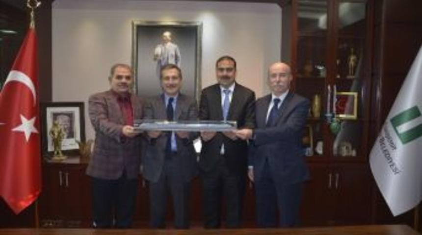 Tcdd&rsquo;den Başkan Ata&ccedil;&rsquo;a Teşekk&uuml;r Ziyareti