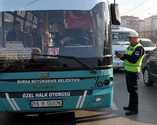 Bursa’da Toplu Ulaşımda Pes Dedirten Hareket