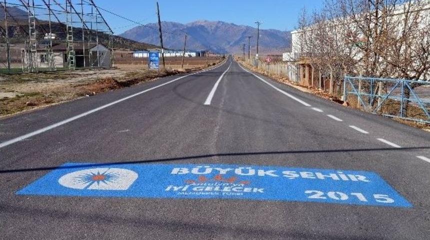 Elmalı&rsquo;ya Sıcak Asfalt