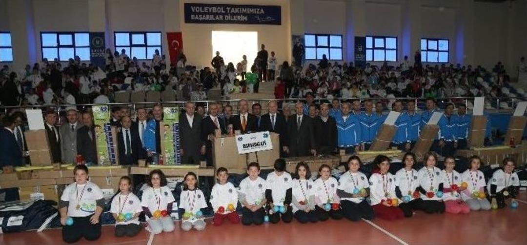 Okulları Spor Ateşi Sardı