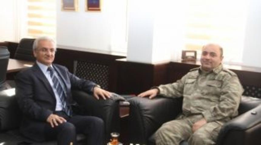 Başkan Başsoy&rsquo;dan İl Jandarma Komutanına Nezaket Ziyareti