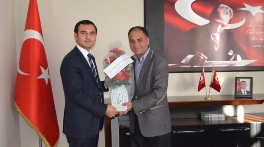 Gazetecilerden Kaymakam Deli&rsquo;ye Ziyaret