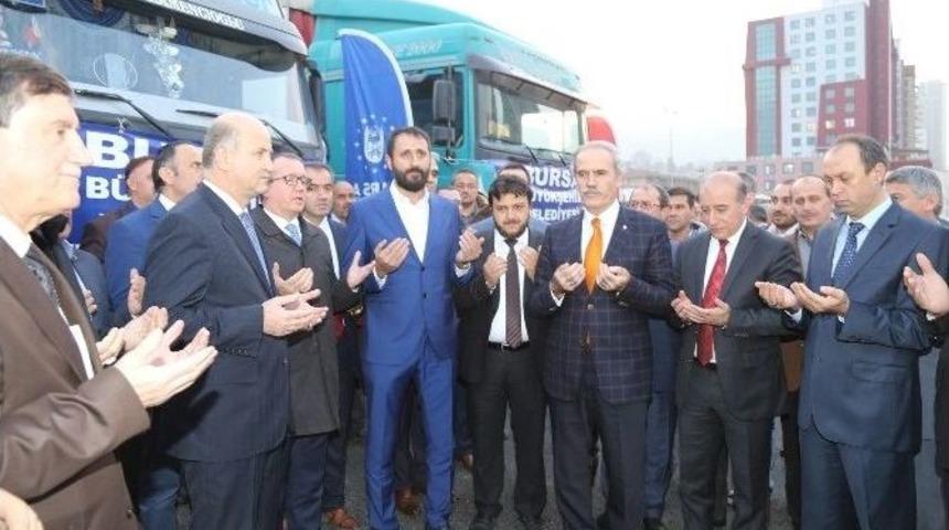 Bursa&rsquo;dan Bayırbucak T&uuml;rkmenlerine Destek S&uuml;r&uuml;yor