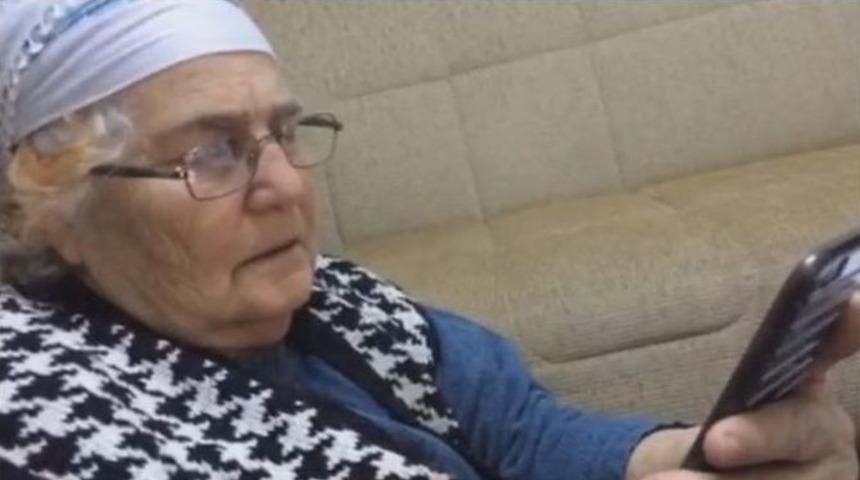 80&rsquo;lik Hafize Ninenin Iphone İle İmtihanı