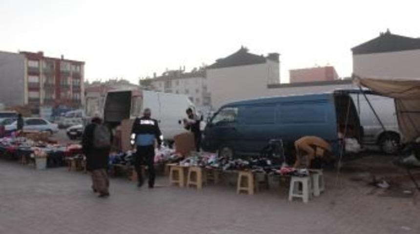 Beyşehir&rsquo;de Pazaryeri Dışında Satışa Zabıta Engeli