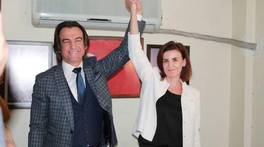 Manavgat Chp İl&ccedil;e&rsquo;de Devir Teslim