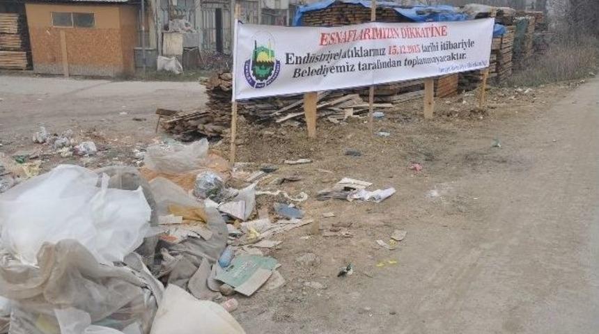 Sanayi Atıklarını Artık Belediye Toplamayacak