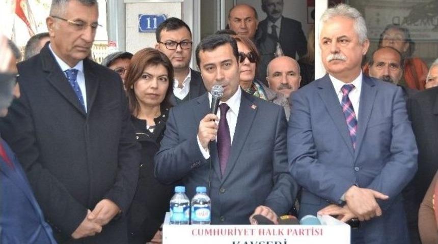 Feyzullah Keskin Chp İl Başkanlığına Adaylığını A&ccedil;ıkladı