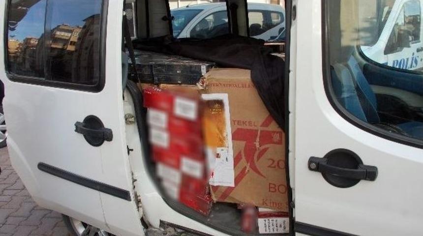 Adıyaman&rsquo;da 12 Bin Paket Ka&ccedil;ak Sigara Ele Ge&ccedil;irildi