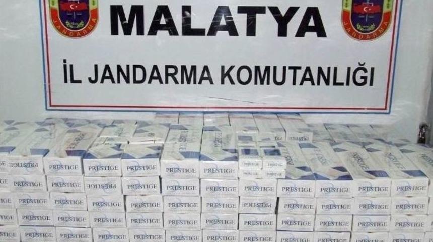 Malatya&rsquo;da Esrar Ve Ka&ccedil;ak Sigara Ele Ge&ccedil;irildi