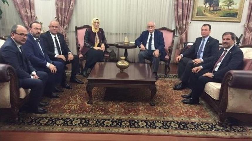 Ak Parti Tekirdağ Heyetinin Ankara Temasları