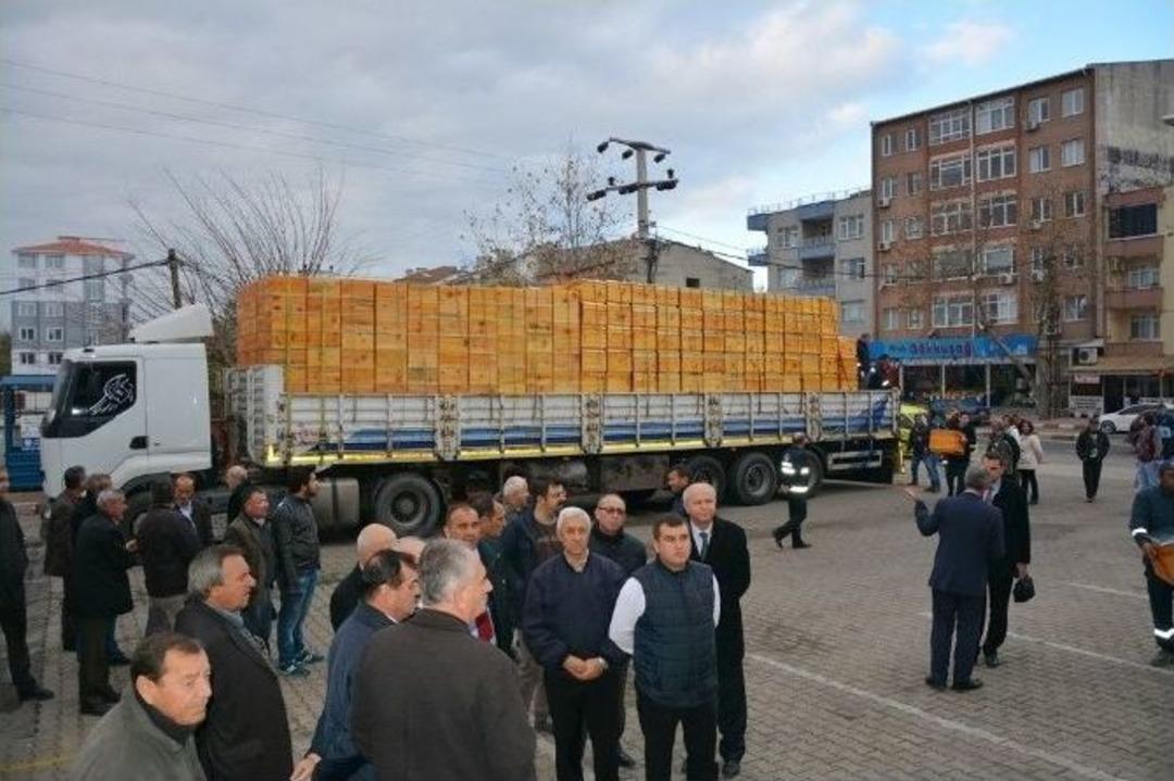 Muratlı Ve Şark&ouml;y İl&ccedil;esi&rsquo;nde Bin 37 Arı Kovanı Dağıtıldı